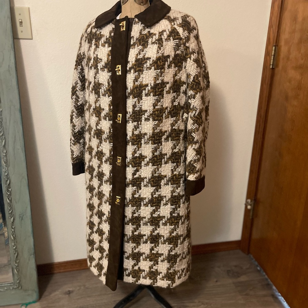 Vintage 70’s Chunky Woven Wool Coat